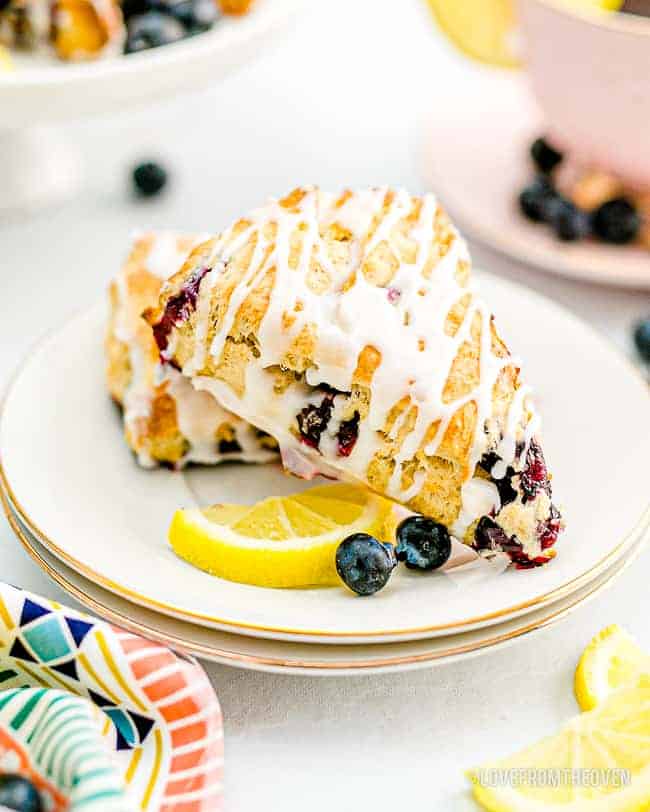 Lemon Blueberry scone